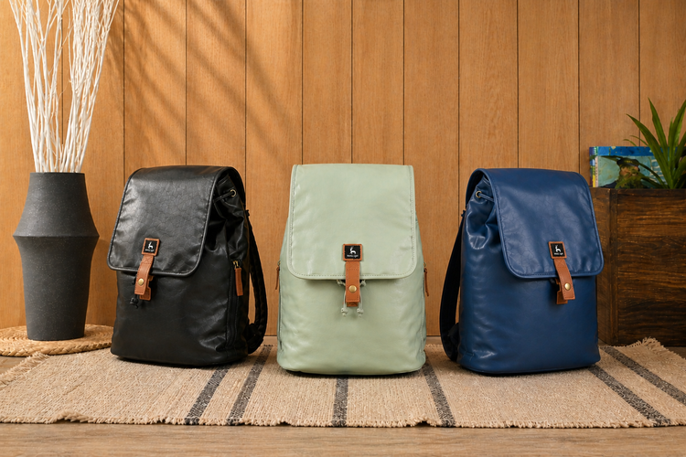 NL Lang Vandra Backpack（NL レングス・ヴァンダー レザーリュック）