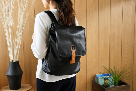 NL レングス・ヴァンダー リュックサック【ノルディックブラック】（NL Lång Vandra Backpack - Nordic Black color) NL-LV-001