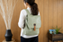 NL レングス・ヴァンダー リュックサック【セージグリーン】（NL Lång Vandra Backpack - Sage Green color) NL-LV-002